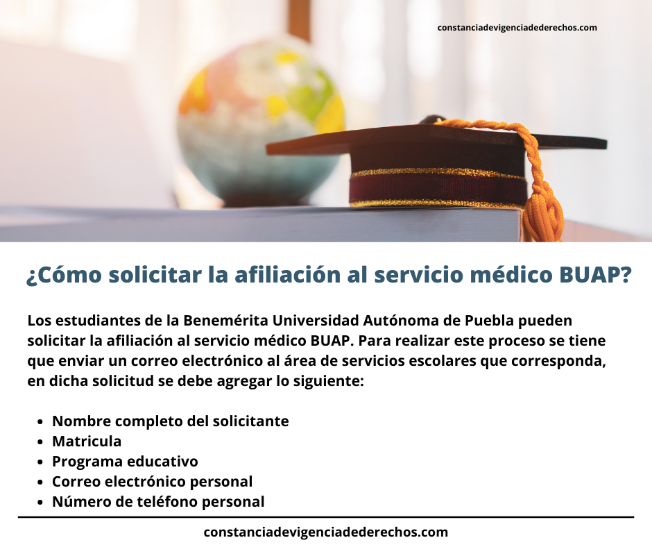 Cómo solicitar la afiliación al servicio médico BUAP